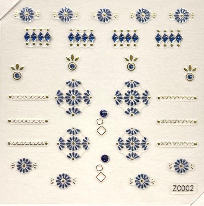 ZC002 Nail Gem Sticker - NSI NZ Ltd