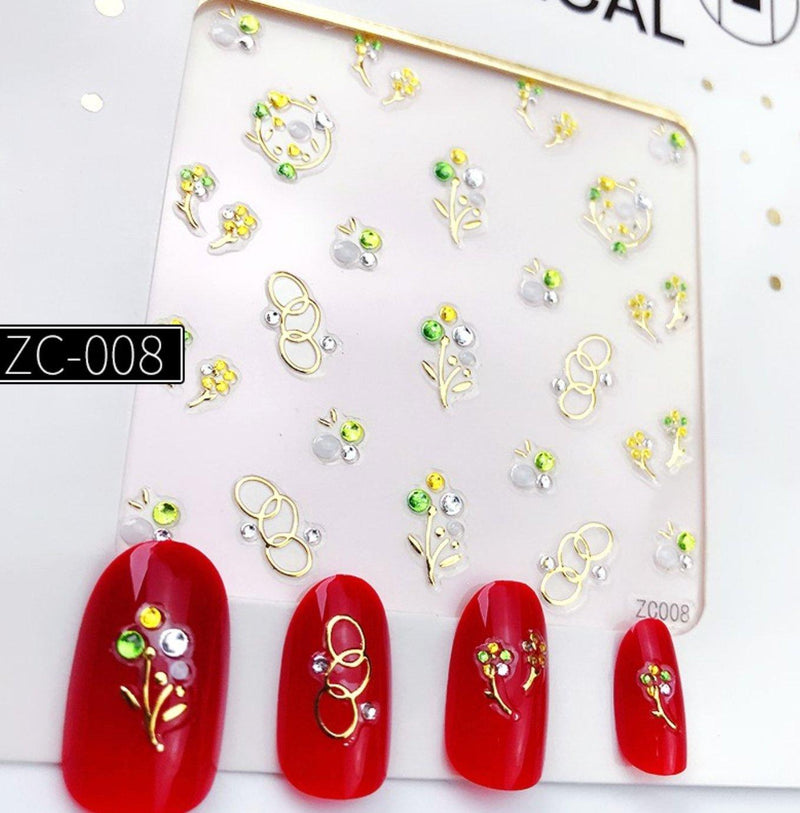 ZC008 Nail Gem Sticker - NSI NZ Ltd