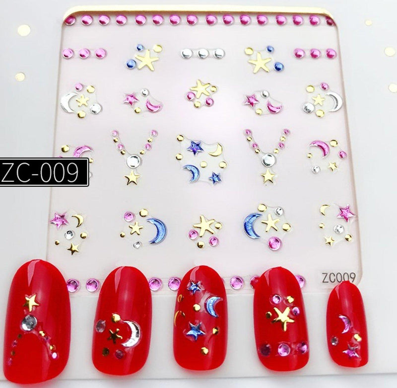 ZC009 Nail Gem Sticker - NSI NZ Ltd