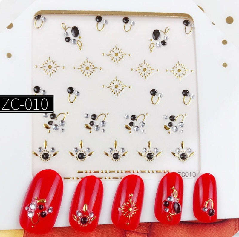 ZC010 Nail Gem Sticker - NSI NZ Ltd