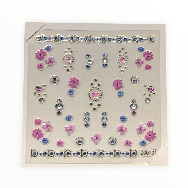 ZC013 Nail Gem Sticker - NSI NZ Ltd