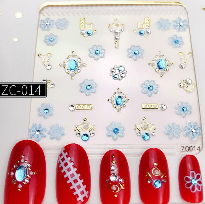 ZC014 Nail Gem Sticker - NSI NZ Ltd