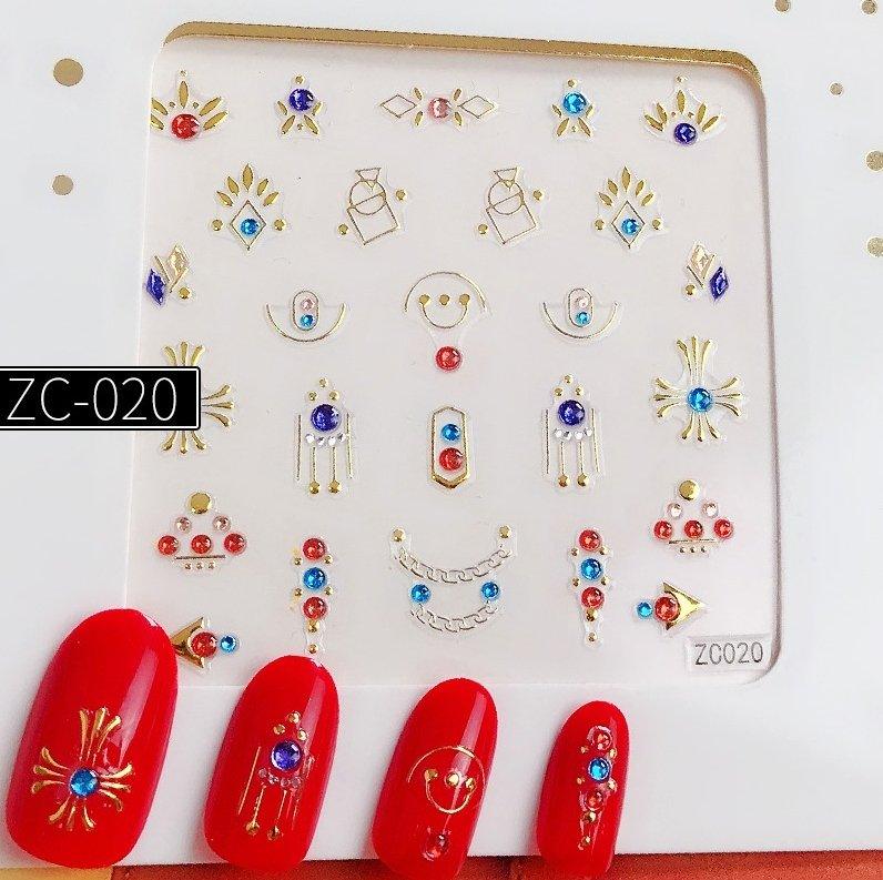 ZC020 Nail Gem Sticker - NSI NZ Ltd