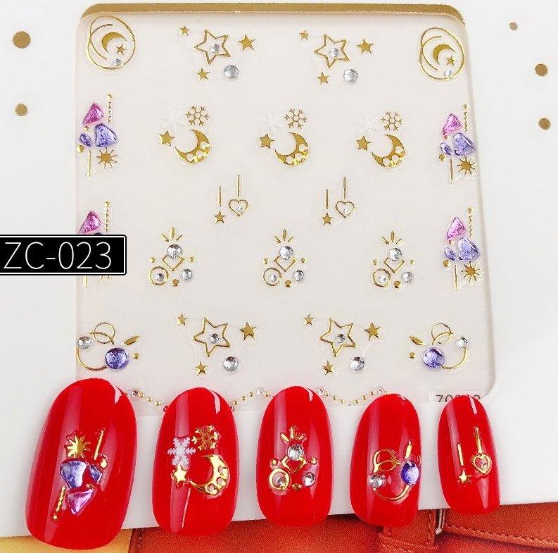 ZC023 Nail Gem Sticker - NSI NZ Ltd