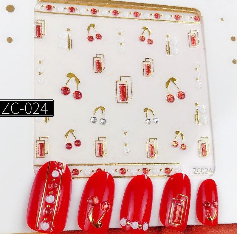 ZC024 Nail Gem Sticker - NSI NZ Ltd