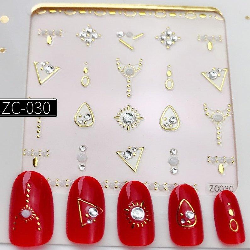 ZC030 Nail Gem Sticker - NSI NZ Ltd