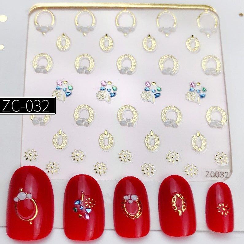 ZC032 Nail Gem Sticker - NSI NZ Ltd