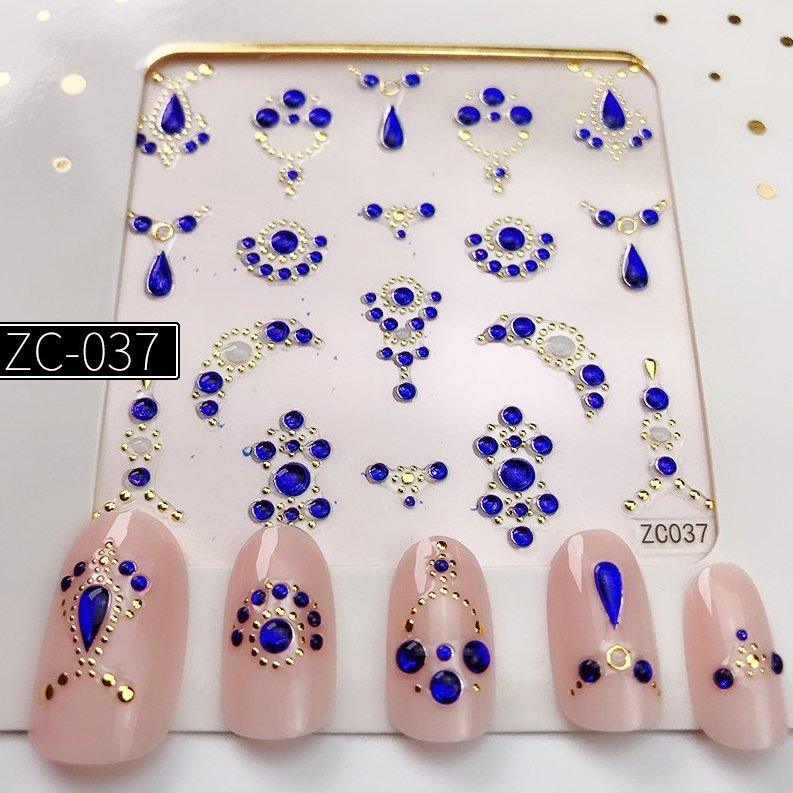 ZC037 Nail Gem Sticker - NSI NZ Ltd