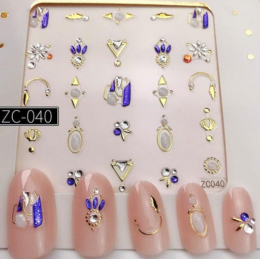 ZC040 Nail Gem Sticker - NSI NZ Ltd