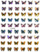 ZD3700 Butterfly Stickers - NSI NZ Ltd