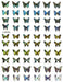 ZD3702 Butterfly Stickers - NSI NZ Ltd