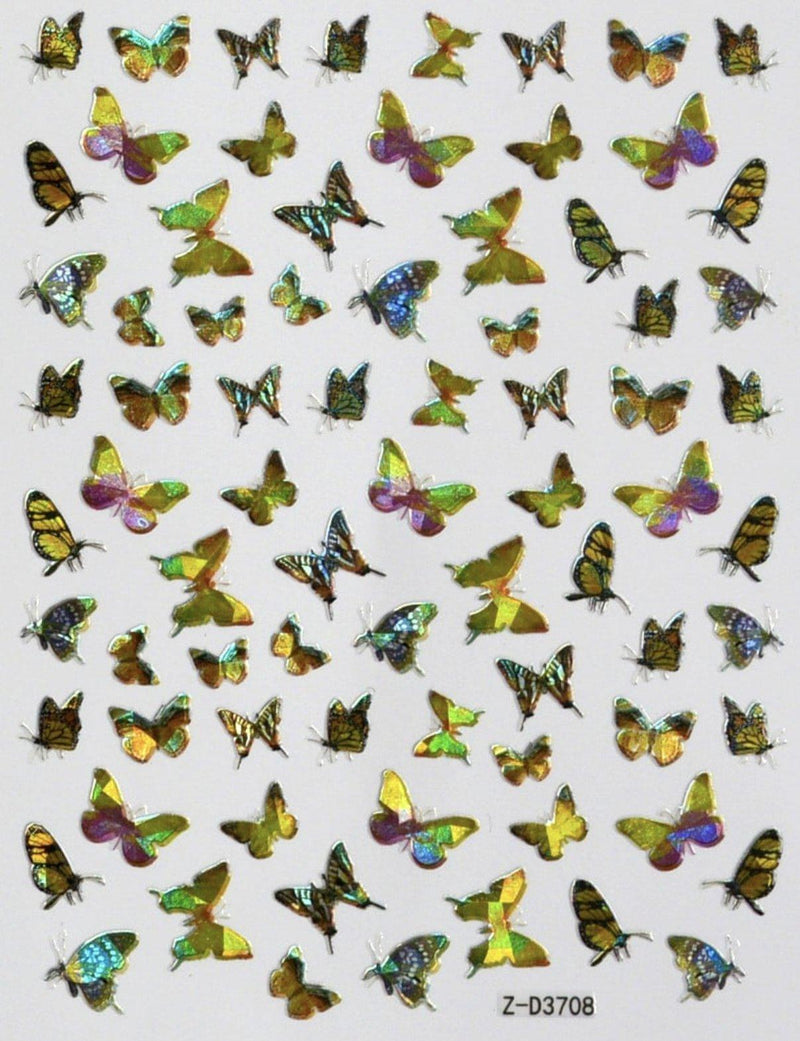 ZD3708 Butterfly Stickers - NSI NZ Ltd