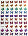 ZD3709 Butterfly Stickers - NSI NZ Ltd