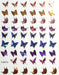 ZD3710 Butterfly Stickers - NSI NZ Ltd