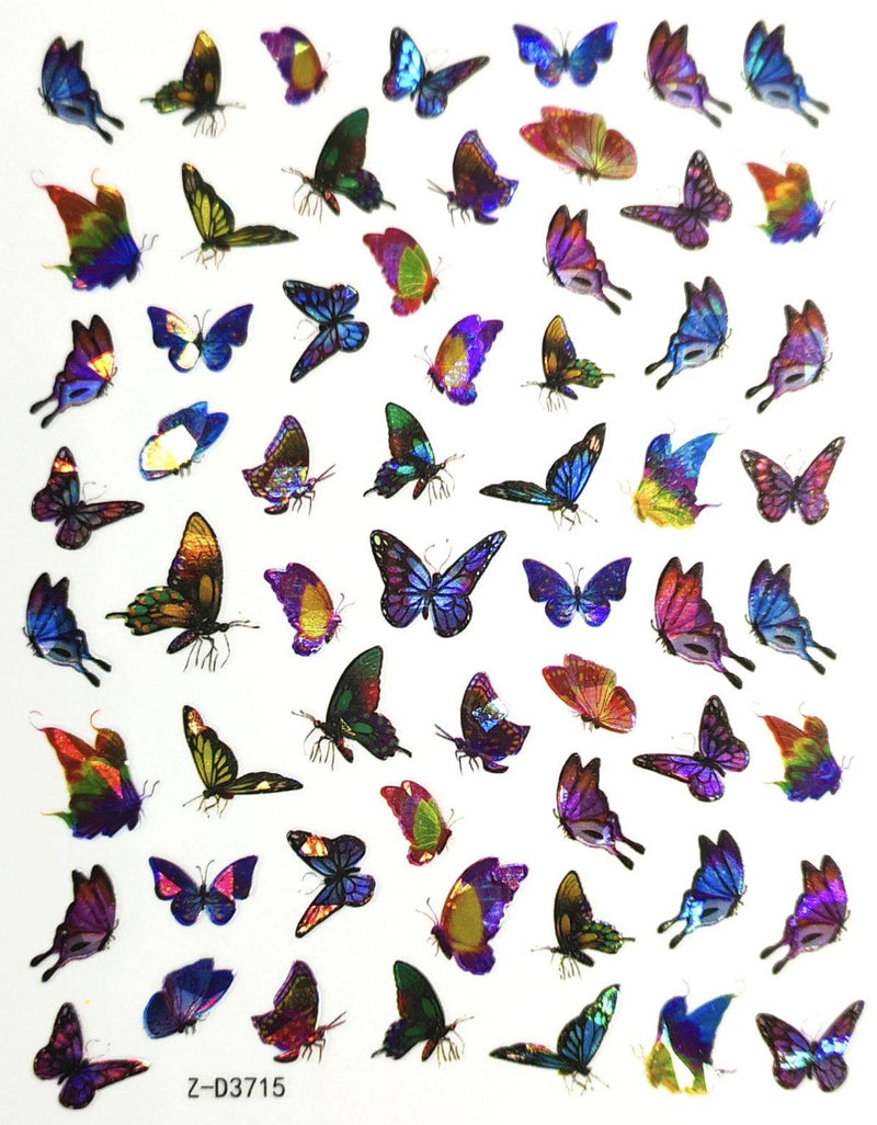 ZD3715 Butterfly Stickers - NSI NZ Ltd