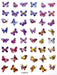 ZD3716 Butterfly Stickers - NSI NZ Ltd